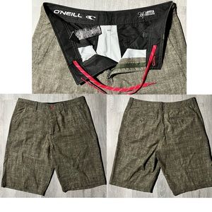 O’Neill Hybrid Board Shorts 31 Green